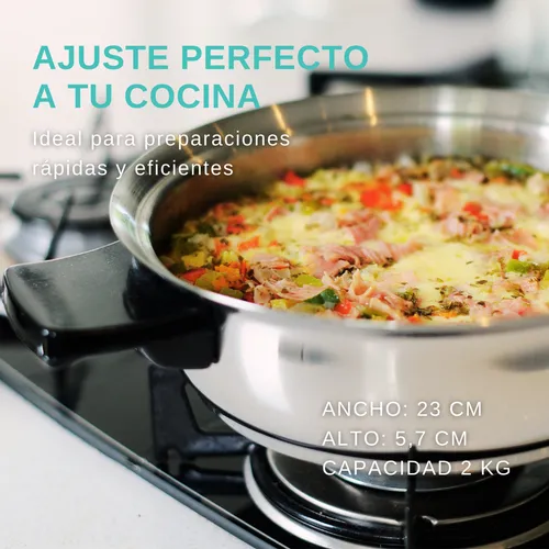 Olla Cacerola Good Kitchen 2l Acero Inoxidable 20 Cm