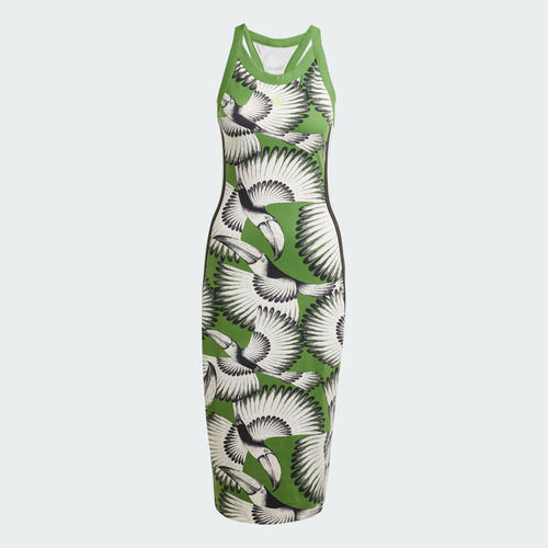 Vestido adidas Entrenamiento X Farm Mujer Blanco Jd6314