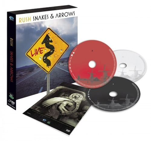 Rush Snakes & Arrows Live - 3 Dvd - W