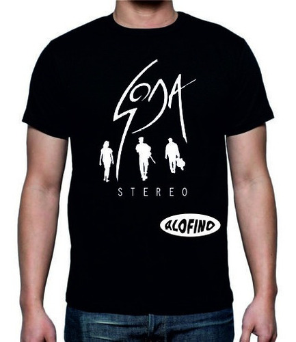 Imagen 1 de 1 de Remera Personalizada Soda Stereo