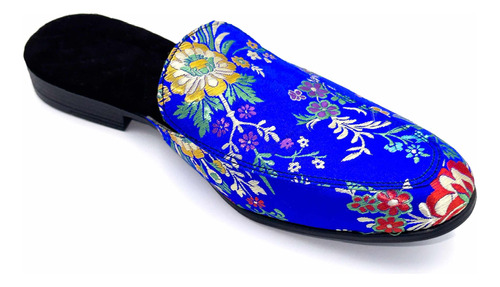 Mules Para Caballero Flower Blue Fosfo