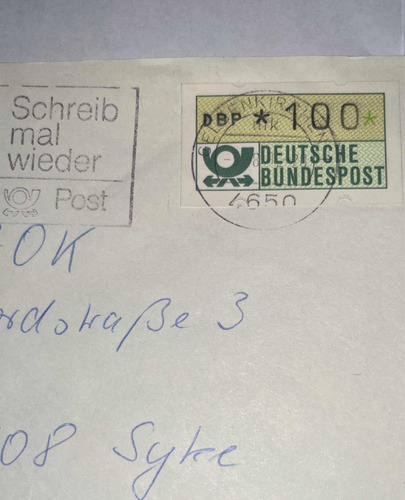 Sello Alemania Sobre Primer Día 4 Sobres 2da Guerra. Alemán (Usado)