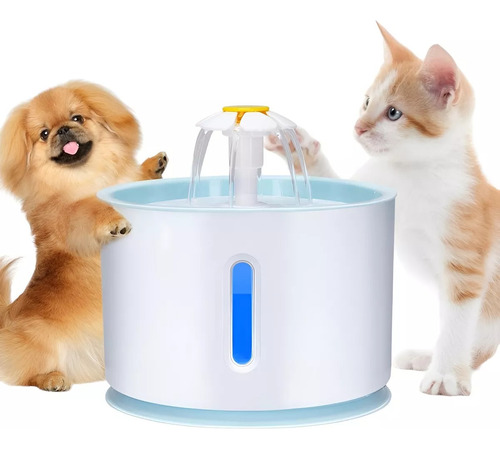 Fuente Dispensador De Agua Eléctrico Bebedero Gatos Perros