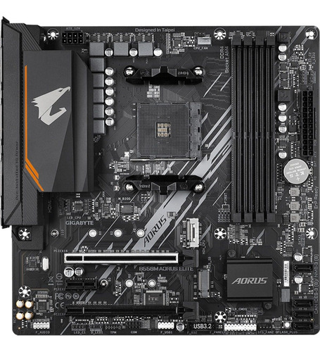 Tarjeta Madre Aorus Am4 Ddr4 Micro Atx B550m Aorus Elite /v