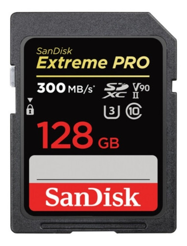 Memoria Sandisk 128gb Extreme Pro Uhs-ii Sdxc 300mb/s