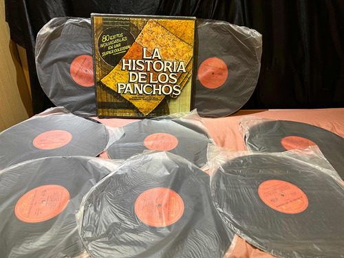 La Historia De Los Panchos Lp  8 Vinilos, 80 Canciones Impec