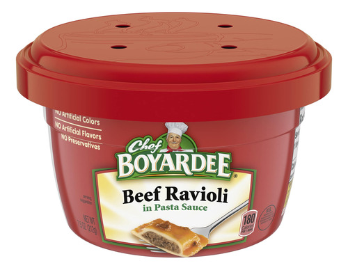 Chef Boyardee - Ravioles Con Salsa De Tomate Y Carne De 7.5