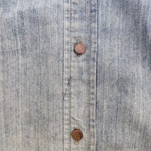 Combo X 2 Camisas Mujer Ts Jean Y Leñador Oportunidad (Usado)