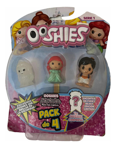 Ooshies Disney Princesas Serie 1 Pack De4.tapimovil.