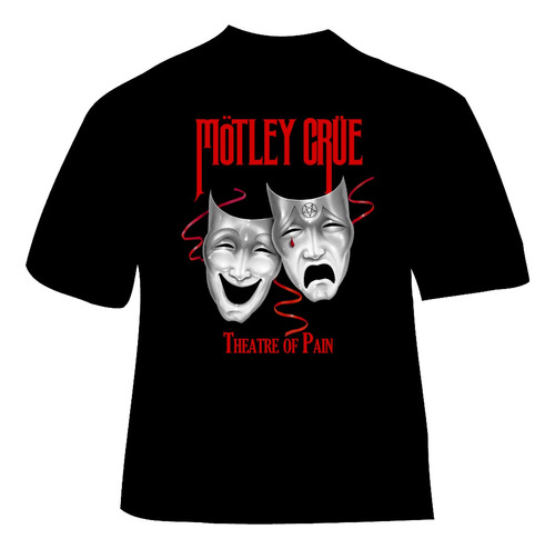Polera Motley Crue - Ver 12 - Theatre Of Pain