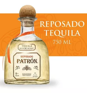 Tequila Reposado Patrón Ultrapremium 750ml