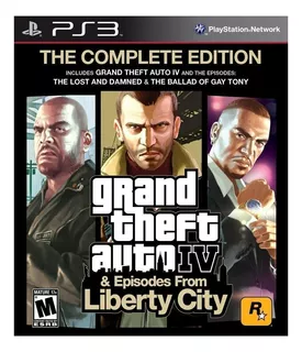 Gta Iv La Edicion Completa ~ Videojuego Ps3 Español