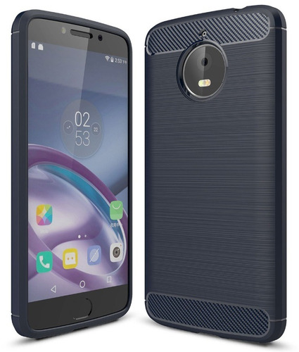 Motorola Moto E4 Plus Carcasa Forro Estuche Antishock Vidrio