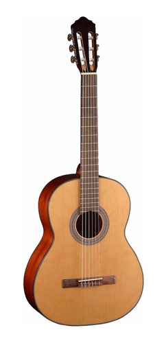 Guitarra Clasica Cort Ac200-op Standard Tapa Abeto Con Funda