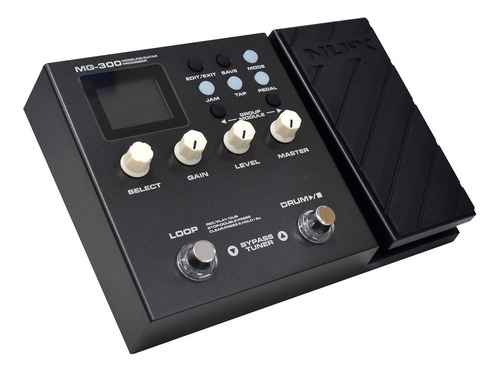 Pedalera Multiefectos E Interface De Grabacion Nux Mg-300