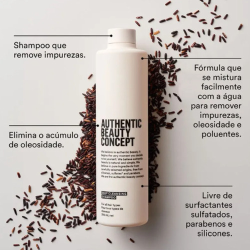 Authentic Beauty Concept Deep Cleasing Shampoo 1l