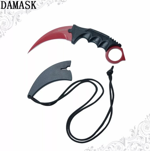 Cuchillo Combate Damask Csgo Karambit Tactico Counter Strike