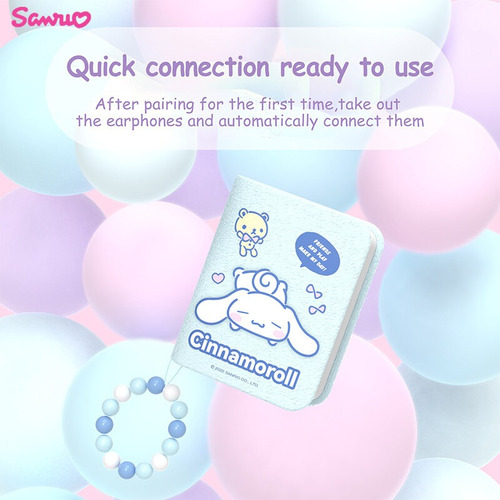 Auriculares Inalámbricos Miniso Sanrio Js-0106