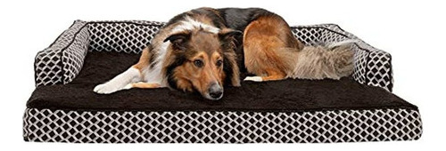 Furhaven Gel Foam Dog Couch Sofa Cama Para Perros Y Gatos