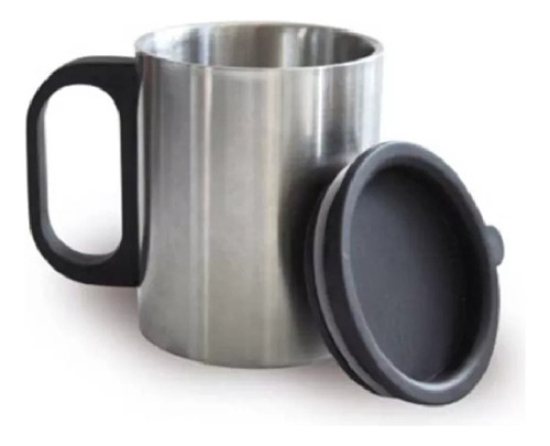  Mug En Acero Inoxidable De 10 Oz Con Tapa