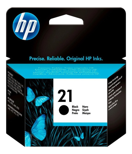 Cartucho Hp 21+ Hp 22 C9351al+c9352al Originales Negro+color