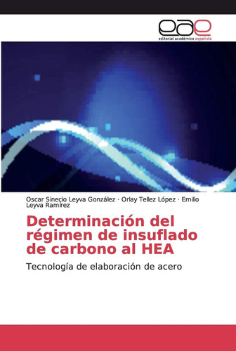 Libro: Determinación Del Régimen De Insuflado De Carbono Al