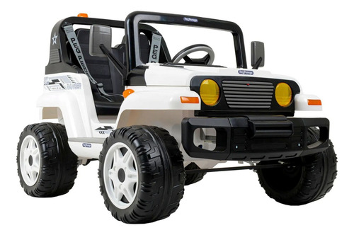 Carro Elétrico Infantil Jipe Ranger Branco Peg Perego 12v