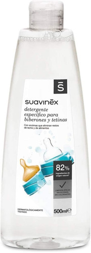 Detergente De Mamaderas Y Accesorios Suavinex 500ml Gel 82%