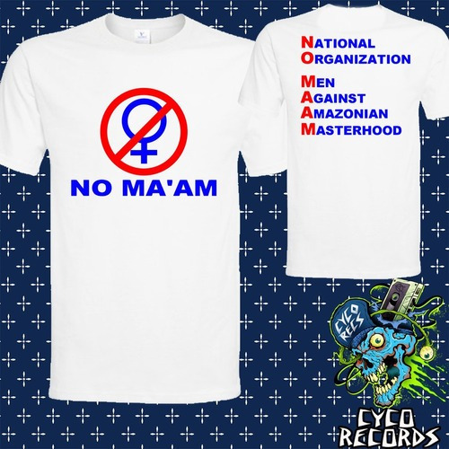 No Ma´am - Peliculas De Culto - Polera- Cyco Records