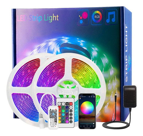 Control Rgb Fita Led 5050 Wifi+alexa+googlehome De 20 Mts