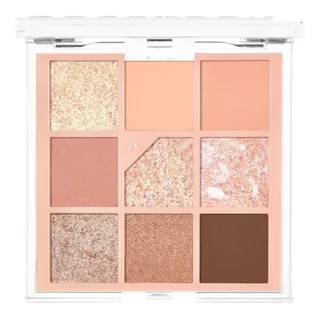 Glitterpedia Eye Palette N3. All Of Coral Maquillaje Coreano