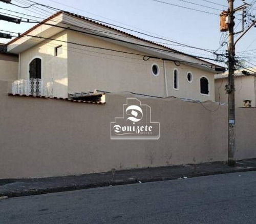 Sobrado Com 4 Dormitórios À Venda, 178 M² Por R$ 650.000,00 - Jardim Do Estádio - Santo André/sp - So3570