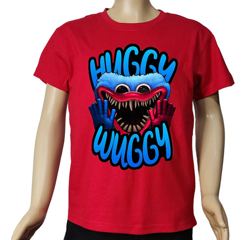 Remera Camiseta  Huggy Wuggy Diferentes Colores Y Diseños