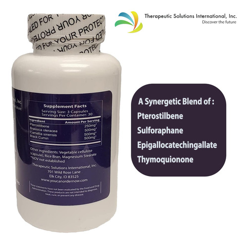 Suplemento Dietético Quadramune Immune Support Com Pterostil