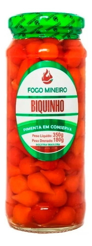 Pimenta Biquinho Em Conserva Fogo Mineiro 350g