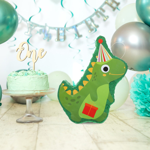 Soporte Para Caramelos Con Forma De Piñata De Dinosaurio, Ju
