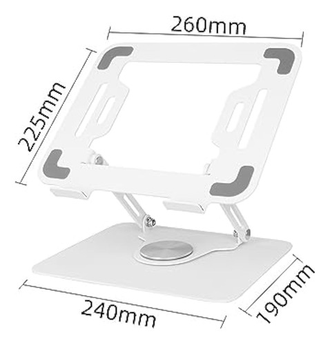 Soporte De Aluminio Para Computadora Portátil Con Altura Aju