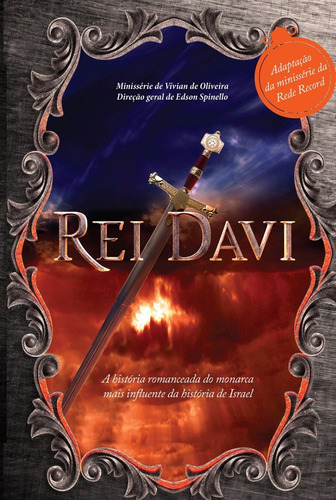 Livro Rei Davi, Adaptação Da Minissérie Da Rede Record, Editora Thomas Nelson (lacrado)