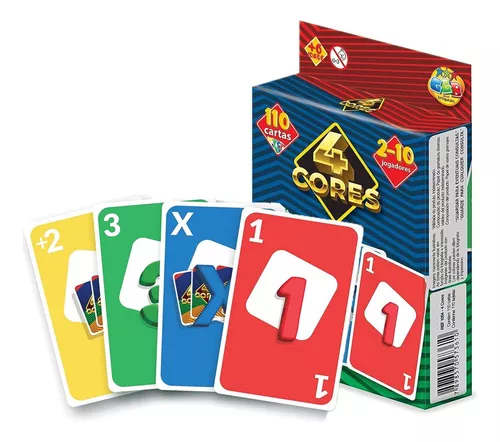 Jogo Cartas UNO Baralho Brinquedo Estratégia Diversão Inteligente