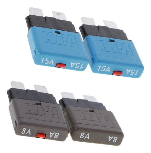 4x 28v 15a + 8a Fusibles De Para Disyuntores De Automóviles