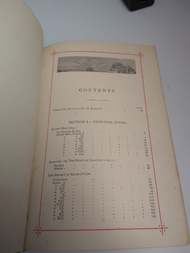 Livro Antigo Raro Shelley's Poetical Works - Percy Shelley