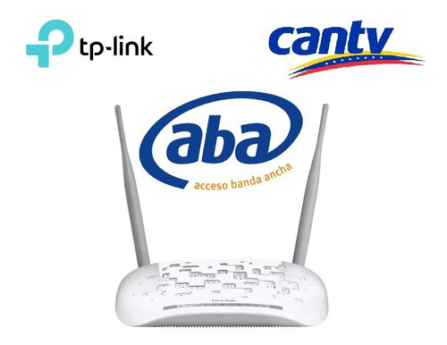 Router Modem Tp-link Td-w8961n 300mbp Inalámbrico Red Wifi