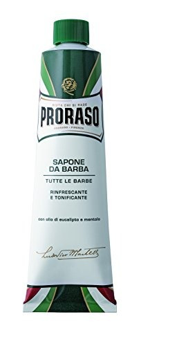 Crema De Afeitar Proraso, Refrescante Y Tonificante, 5.2 Oz