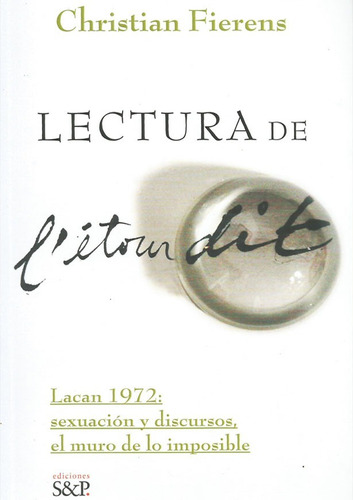 Lectura De L'etourdit Christian Fierens (s&p)