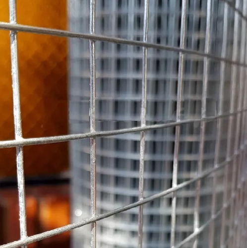 Malla Metal Electrosoldada Galvaniz Tejido 25x25 1,5mm 1x15m