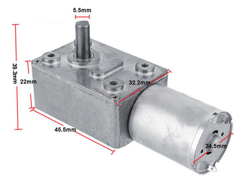 Motor Reductor De Velocidad 5 Rpm