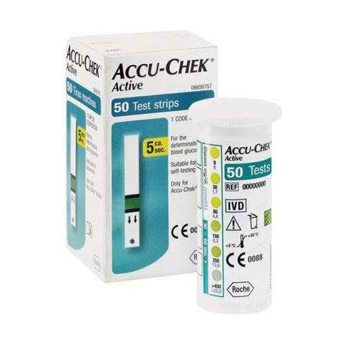 Tirillas Para Glicemia Accu Chek Active