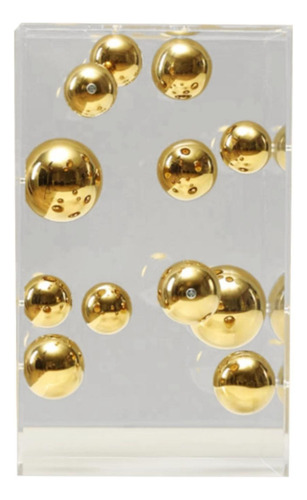 // Capa De Acrílico Transparente Bola 16cm X 16cm X 26cm