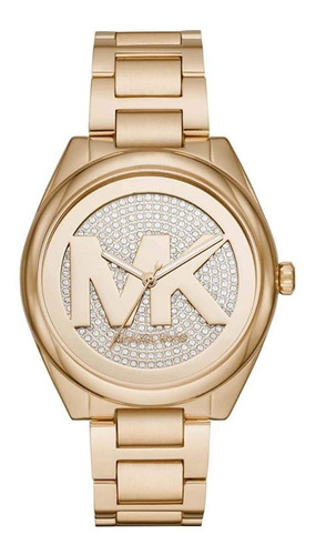 Reloj Michael Kors Circones Mk7088 Dorado Importados Becris