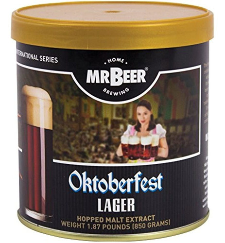 Mr Beer Oktoberfest Lager 2 Galones Homebrewing Craft Beer K